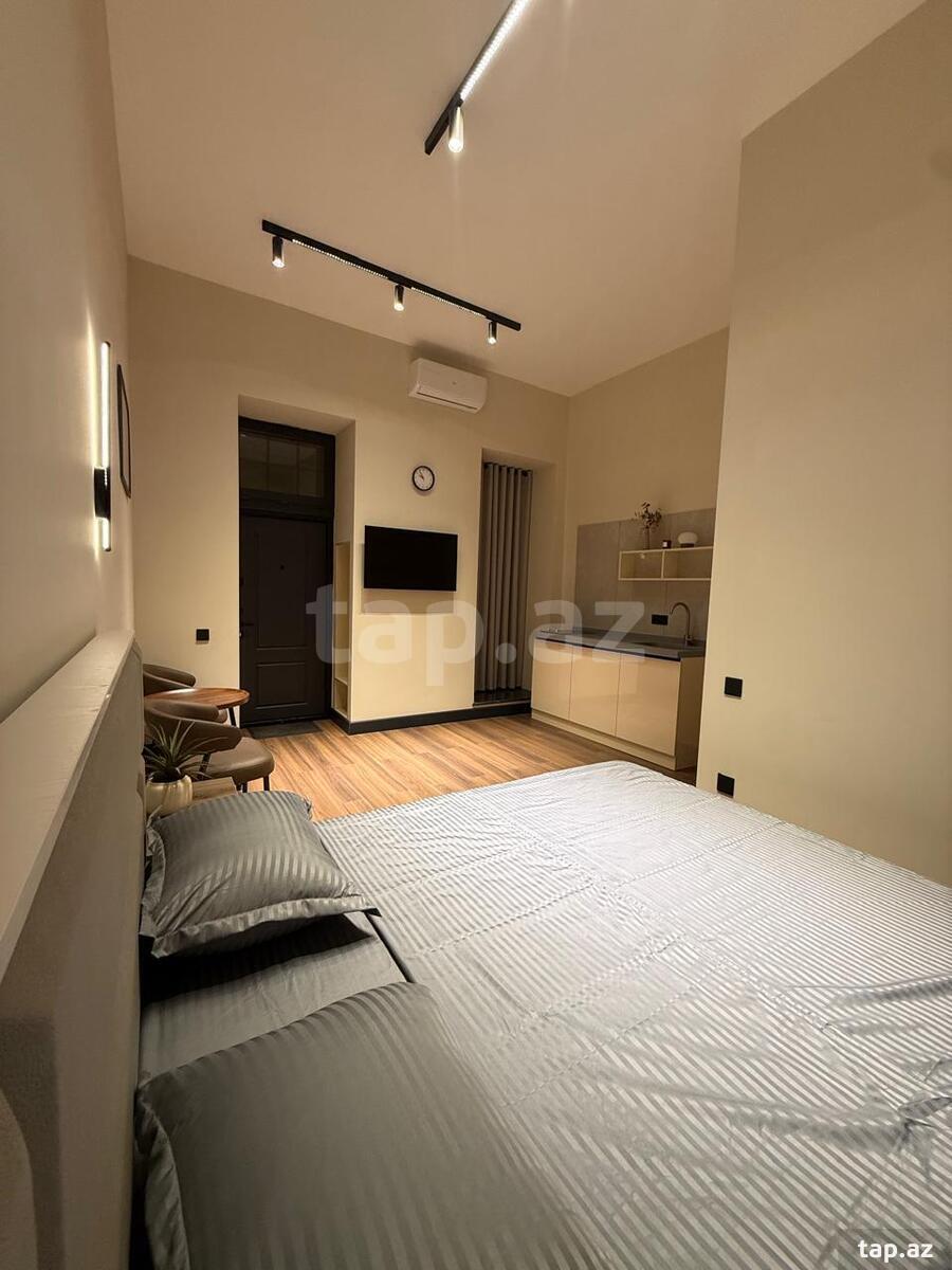 1-otaqlı mənzil kirayə verilir, Sahil m., 35 m² (12)