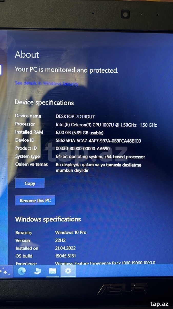 Noutbuk Asus  (7)