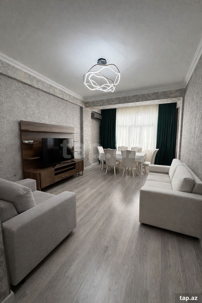 2-otaqlı yeni tikili, Bakıxanov qəs., 80 m²