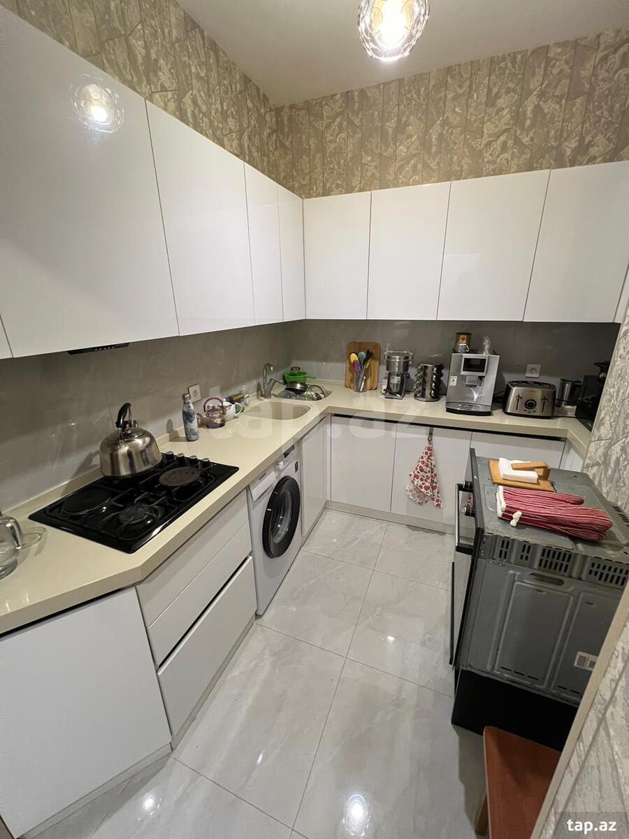 2-otaqlı yeni tikili kirayə verilir, Nizami m., 70 m² (15)