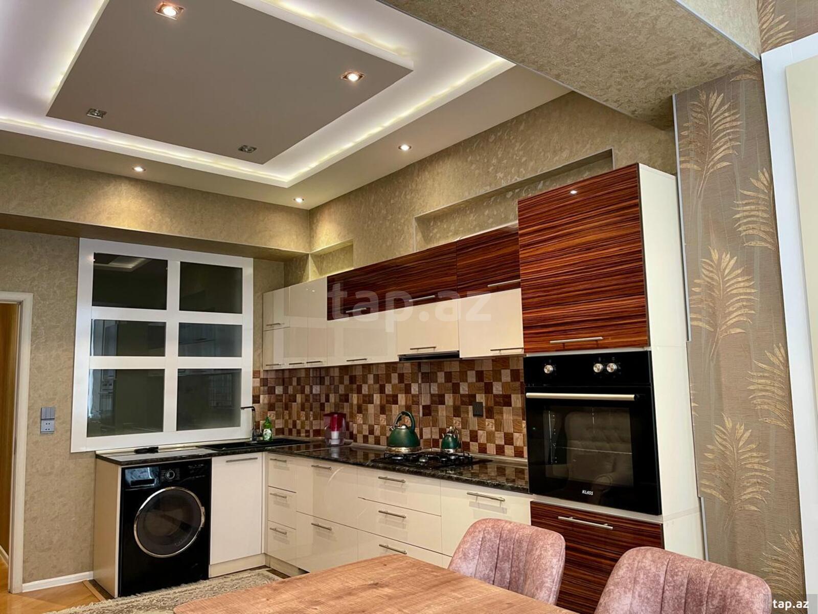 3-otaqlı yeni tikili kirayə verilir, Elmlər Akademiyası m., 110 m² (13)
