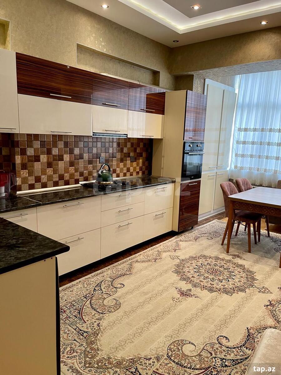 3-otaqlı yeni tikili kirayə verilir, Elmlər Akademiyası m., 110 m² (15)