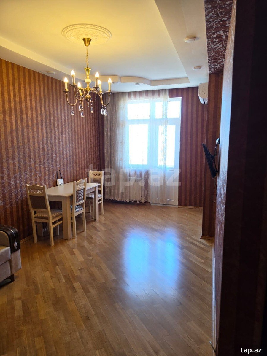 2-otaqlı yeni tikili kirayə verilir, Memar Əcəmi m., 75 m² (8)