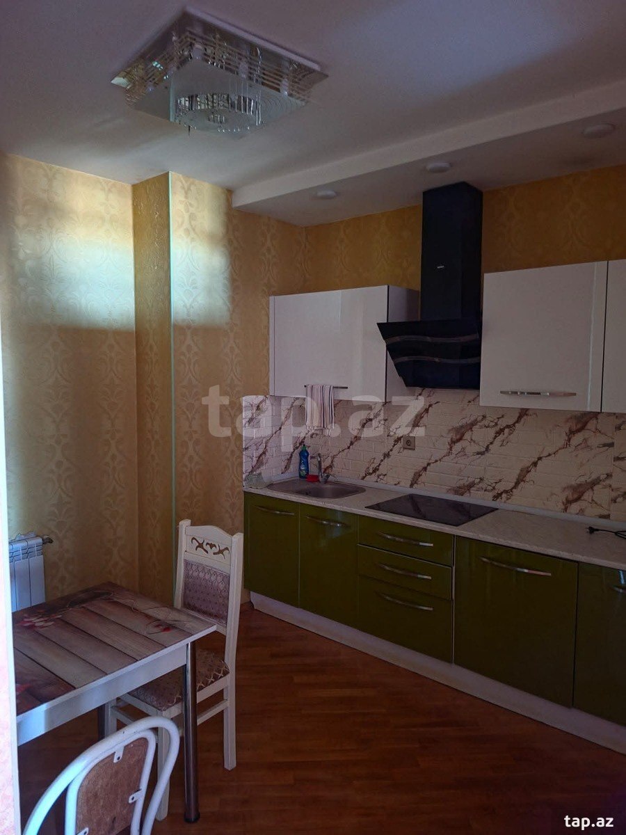 2-otaqlı yeni tikili kirayə verilir, Memar Əcəmi m., 75 m² (3)