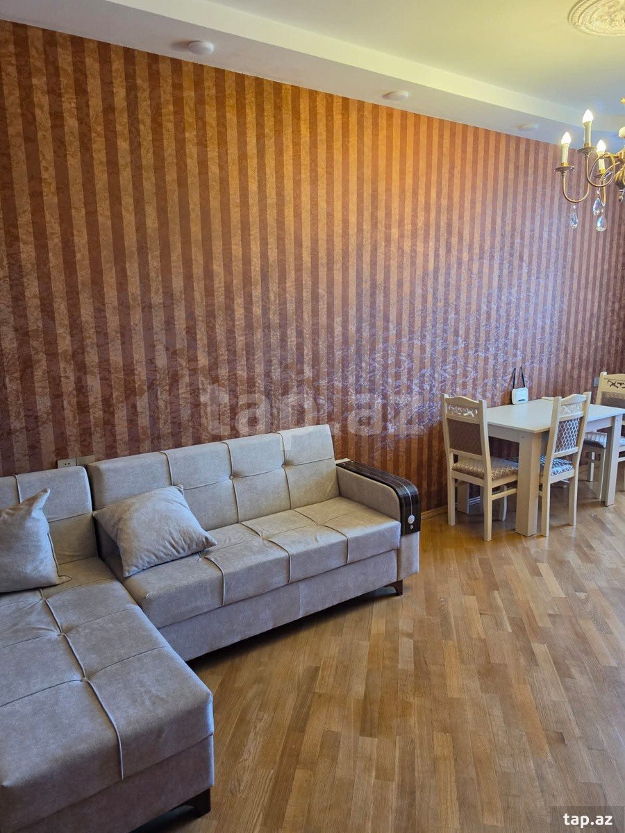 2-otaqlı yeni tikili kirayə verilir, Memar Əcəmi m., 75 m² (4)