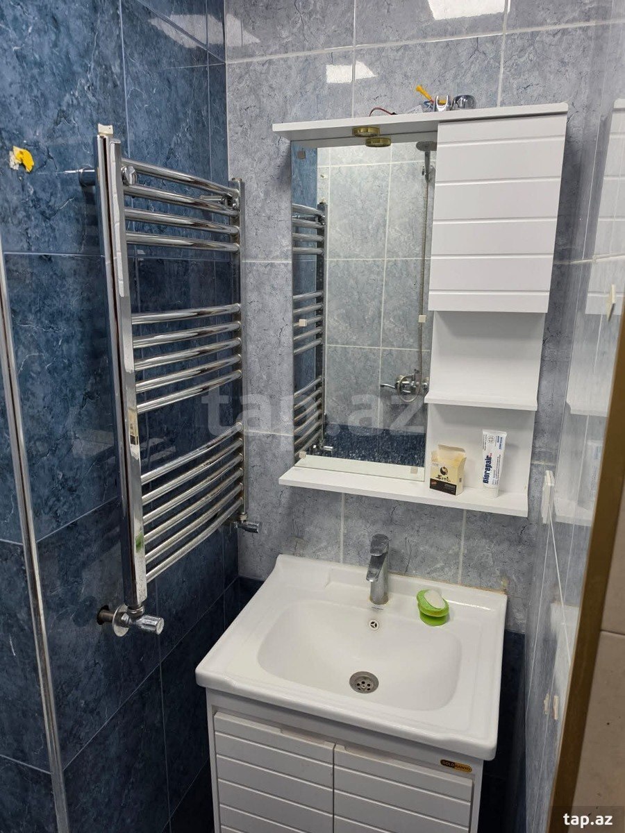 2-otaqlı yeni tikili kirayə verilir, Memar Əcəmi m., 75 m² (7)