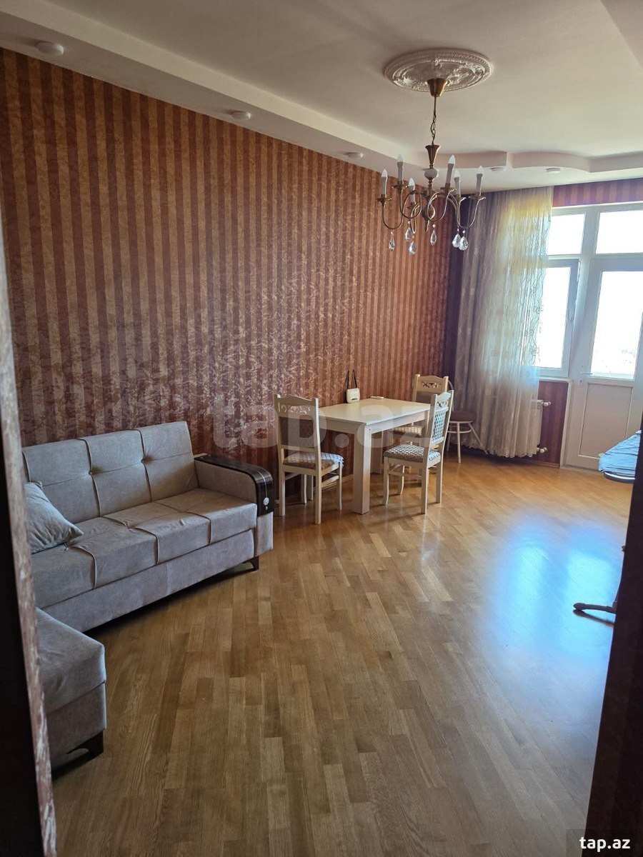 2-otaqlı yeni tikili kirayə verilir, Memar Əcəmi m., 75 m² (6)