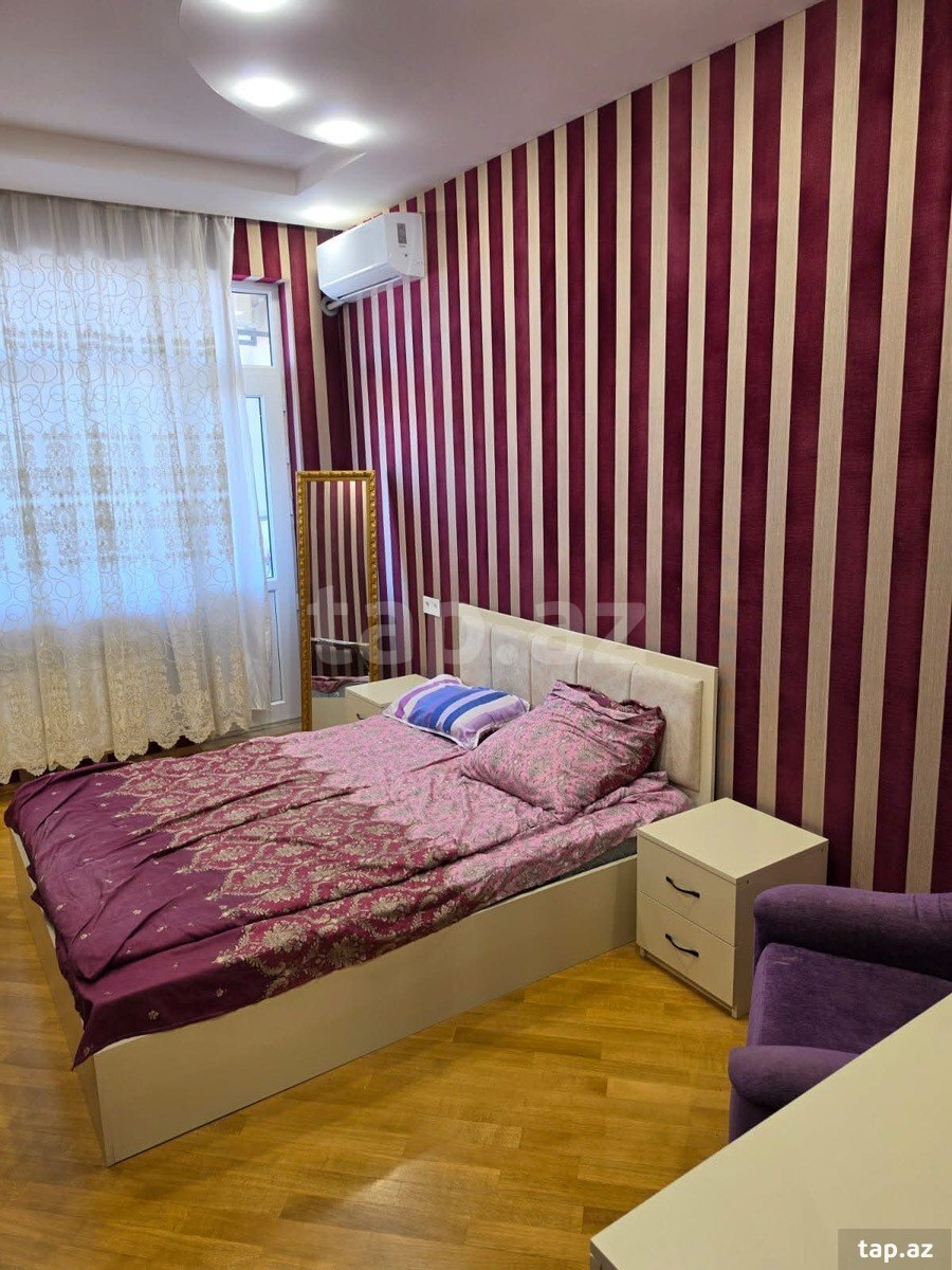 2-otaqlı yeni tikili kirayə verilir, Memar Əcəmi m., 75 m²