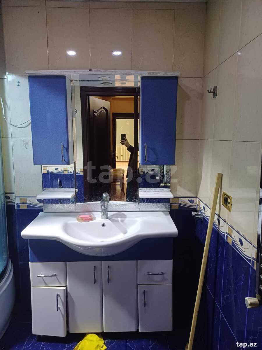 2-otaqlı yeni tikili kirayə verilir, Nəsimi r., 130 m² (8)