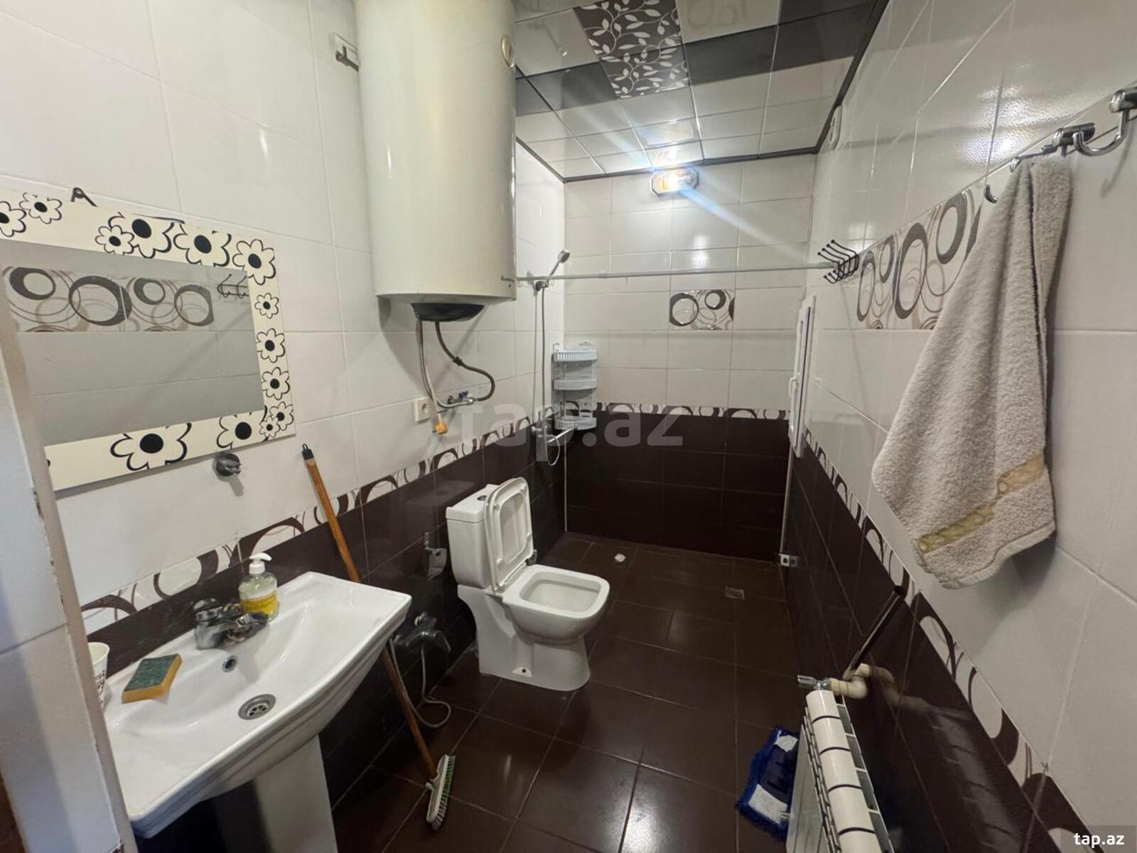 3-otaqlı yeni tikili kirayə verilir, Bakıxanov qəs., 80 m² (17)