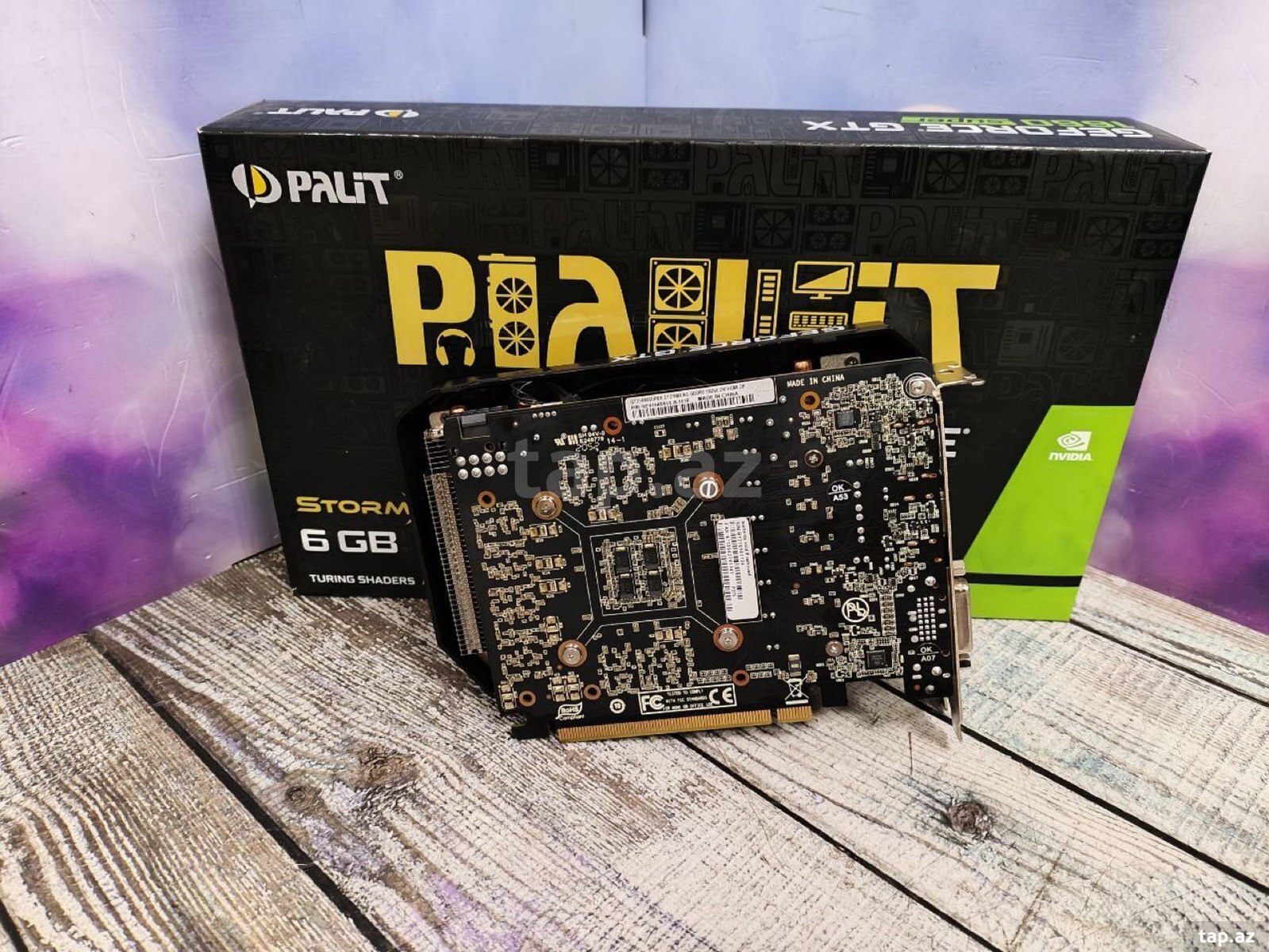 Video kart Palit GTX 1660 Super StormX 6GB (2)