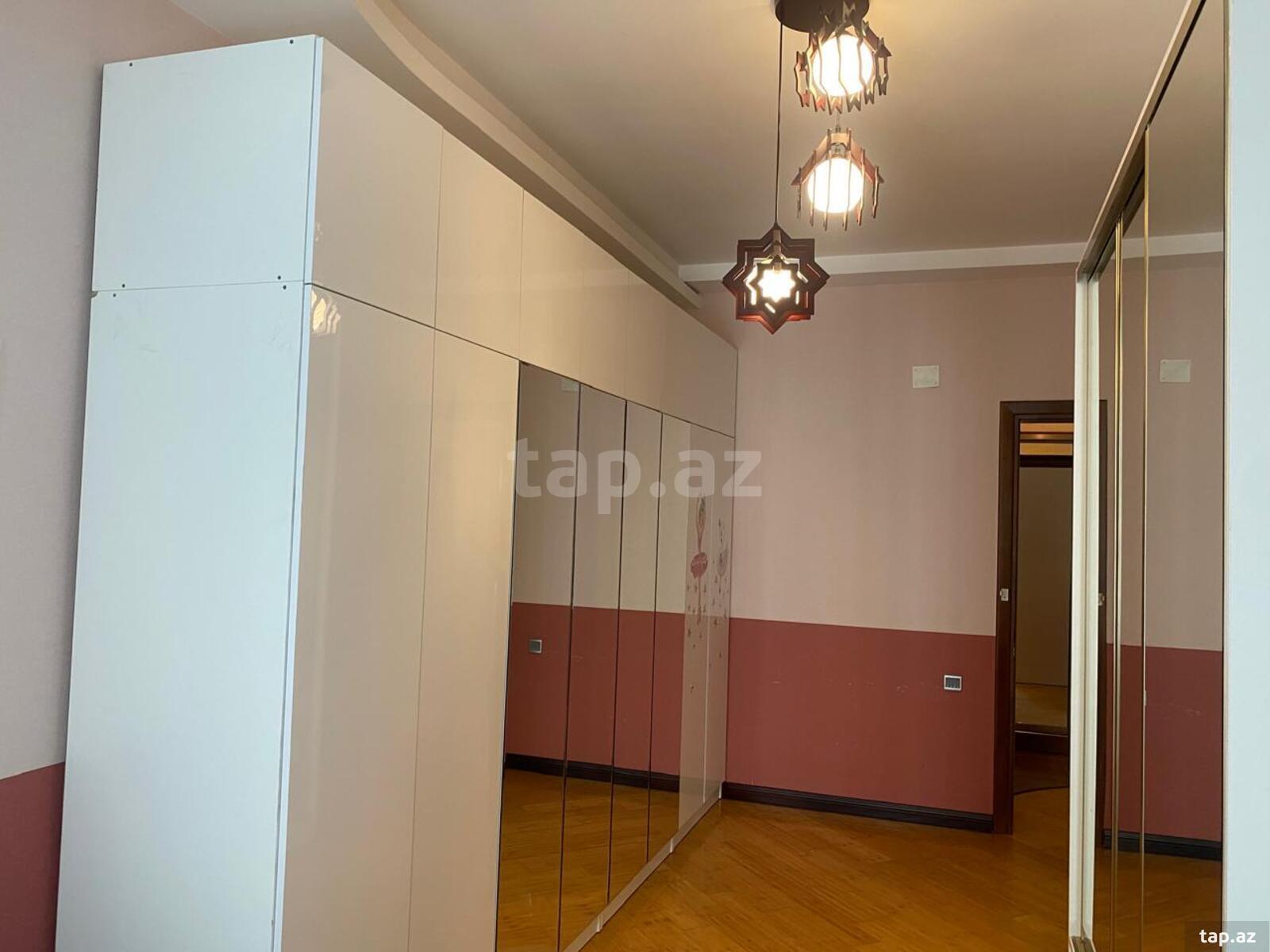 3-otaqlı yeni tikili kirayə verilir, İnşaatçılar m., 125 m² (4)