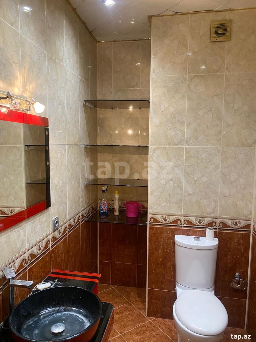 3-otaqlı yeni tikili kirayə verilir, İnşaatçılar m., 125 m² (16)