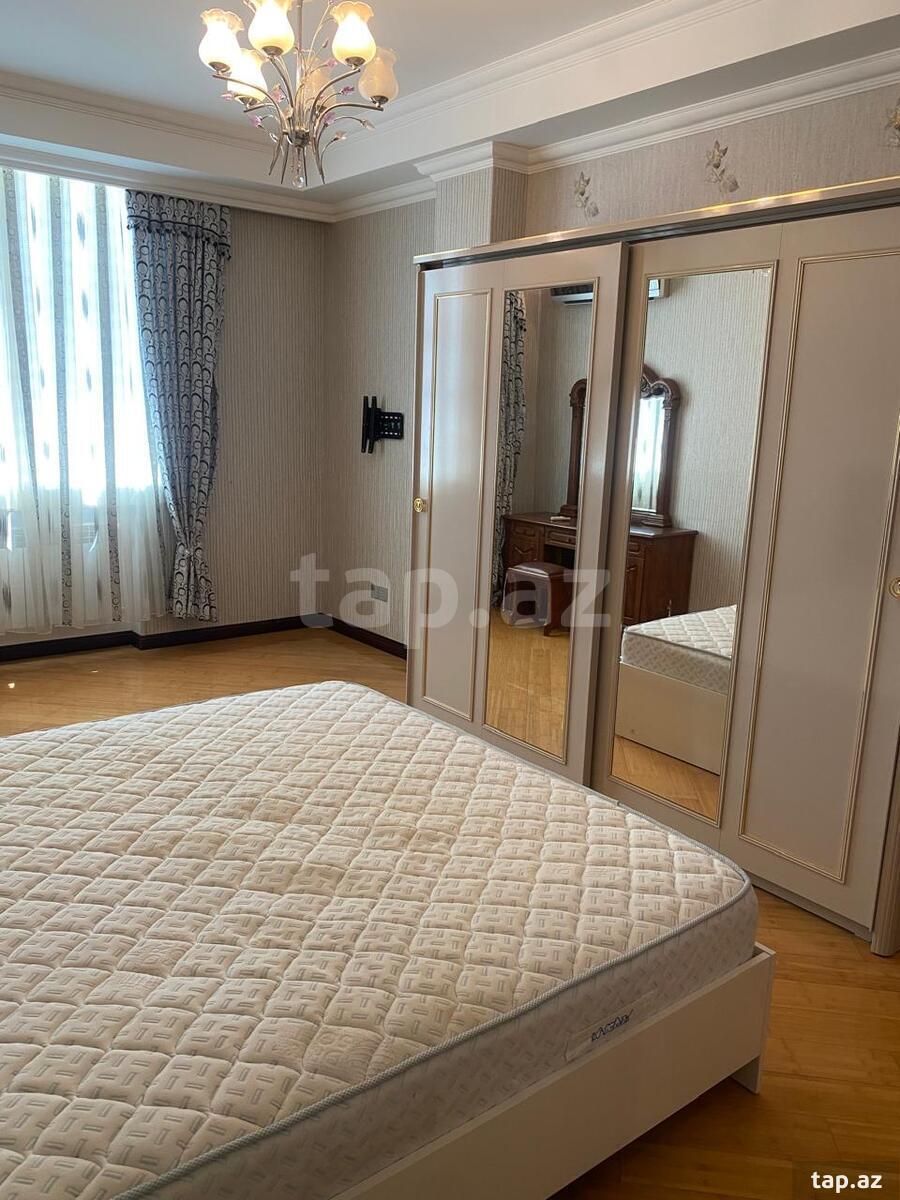 3-otaqlı yeni tikili kirayə verilir, İnşaatçılar m., 125 m² (14)