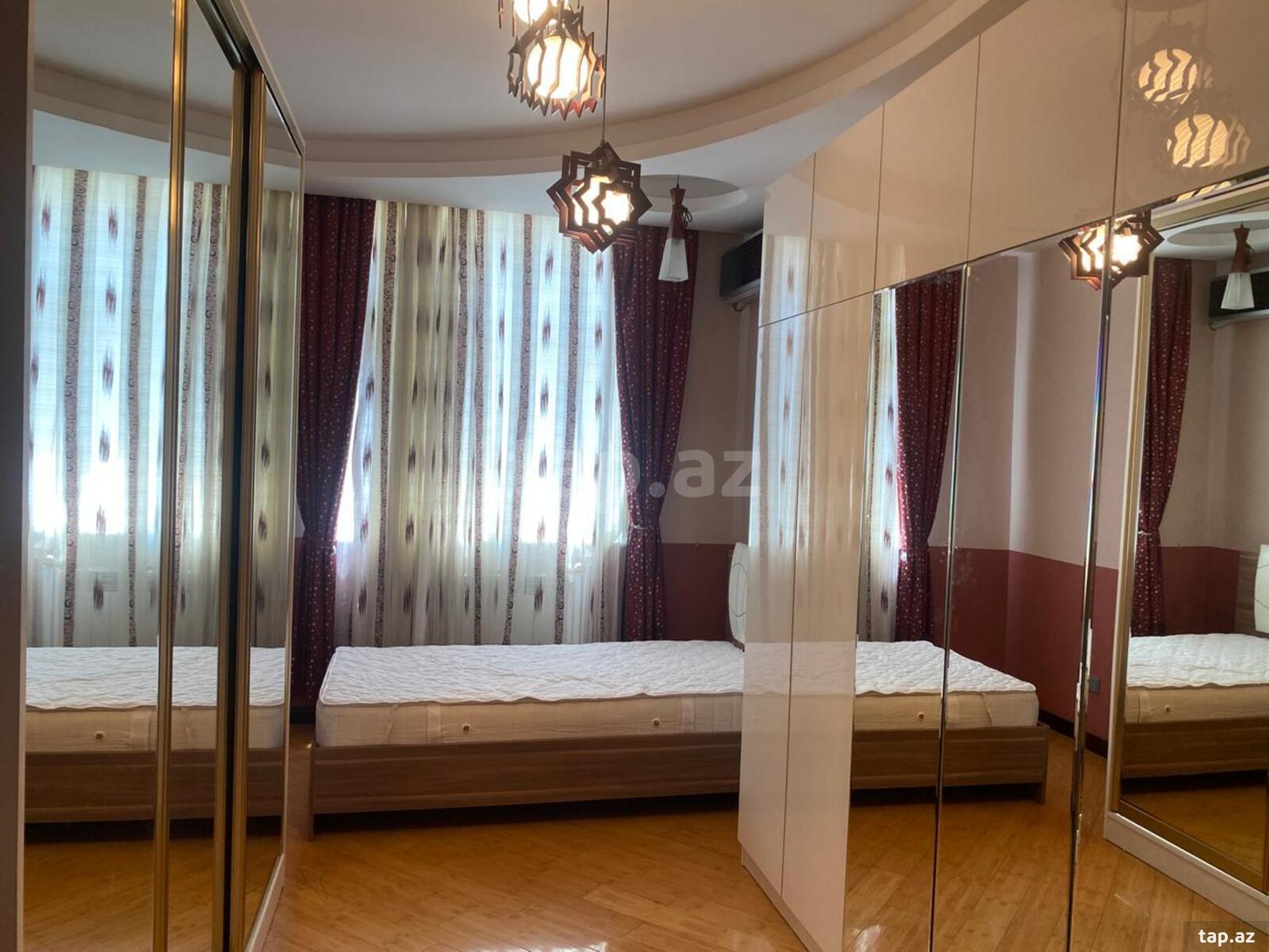 3-otaqlı yeni tikili kirayə verilir, İnşaatçılar m., 125 m² (6)