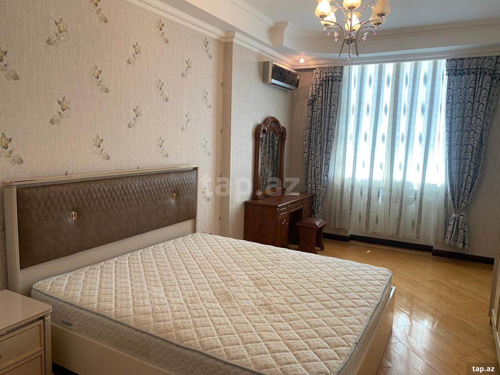 3-otaqlı yeni tikili kirayə verilir, İnşaatçılar m., 125 m² (5)