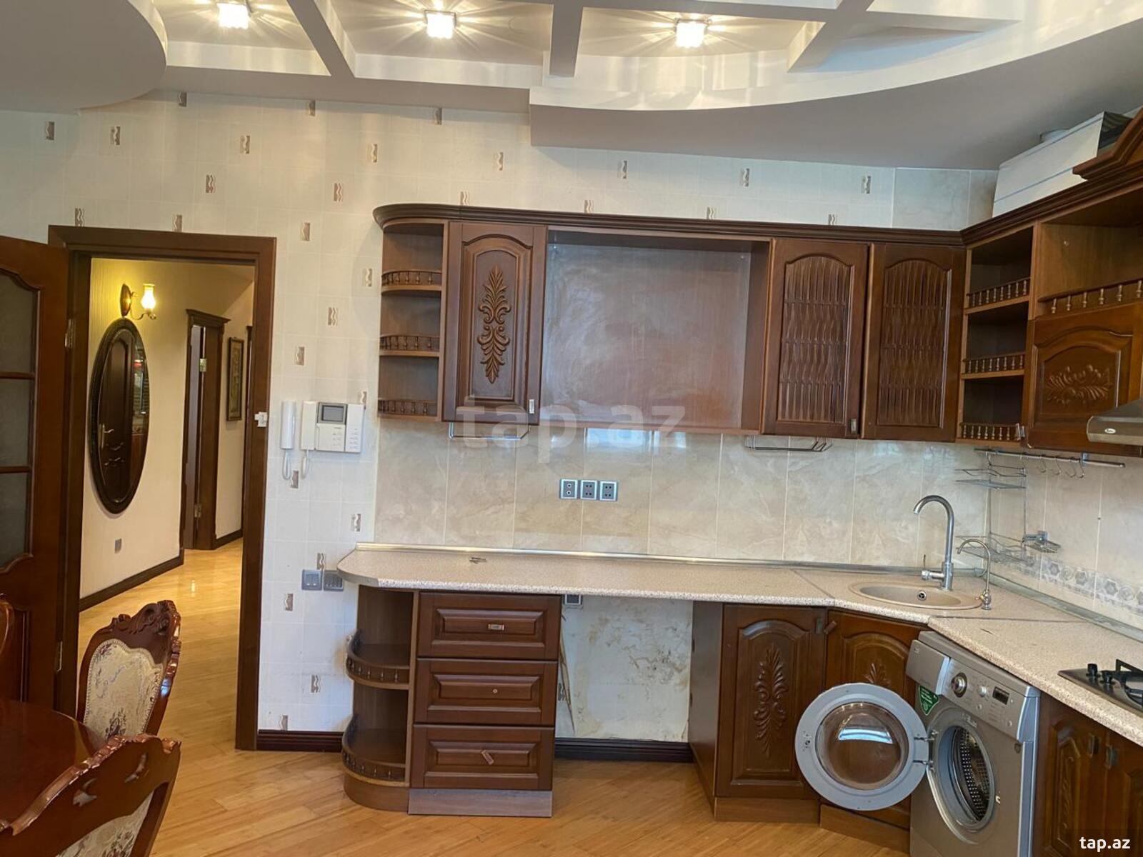 3-otaqlı yeni tikili kirayə verilir, İnşaatçılar m., 125 m² (7)