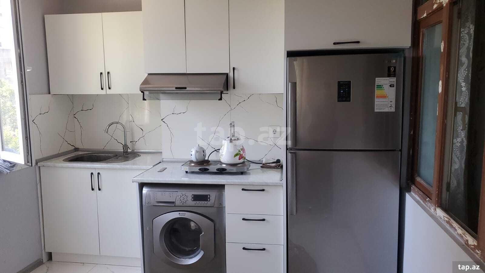 2-otaqlı mənzil kirayə verilir, Azadlıq m., 45 m² (6)