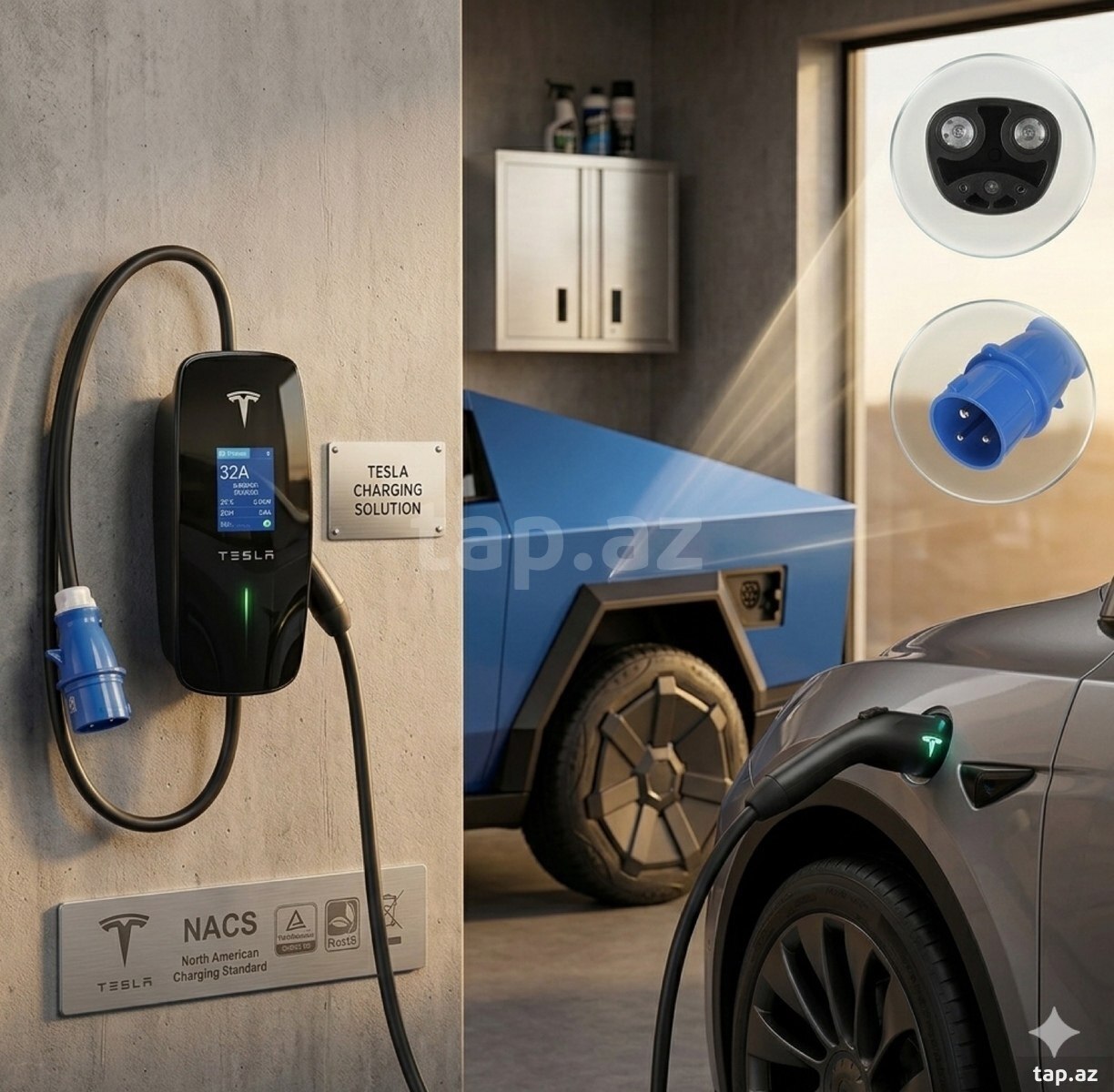 Tesla charger 32A 7kw (3)