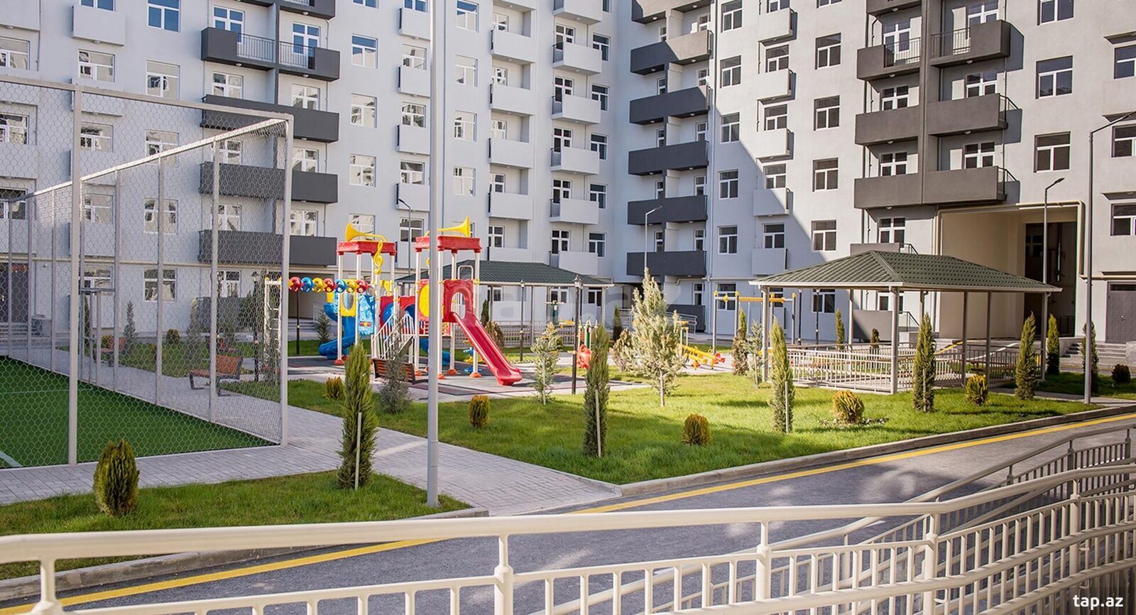 2-otaqlı yeni tikili kirayə verilir, Hövsan qəs., 70 m² (2)