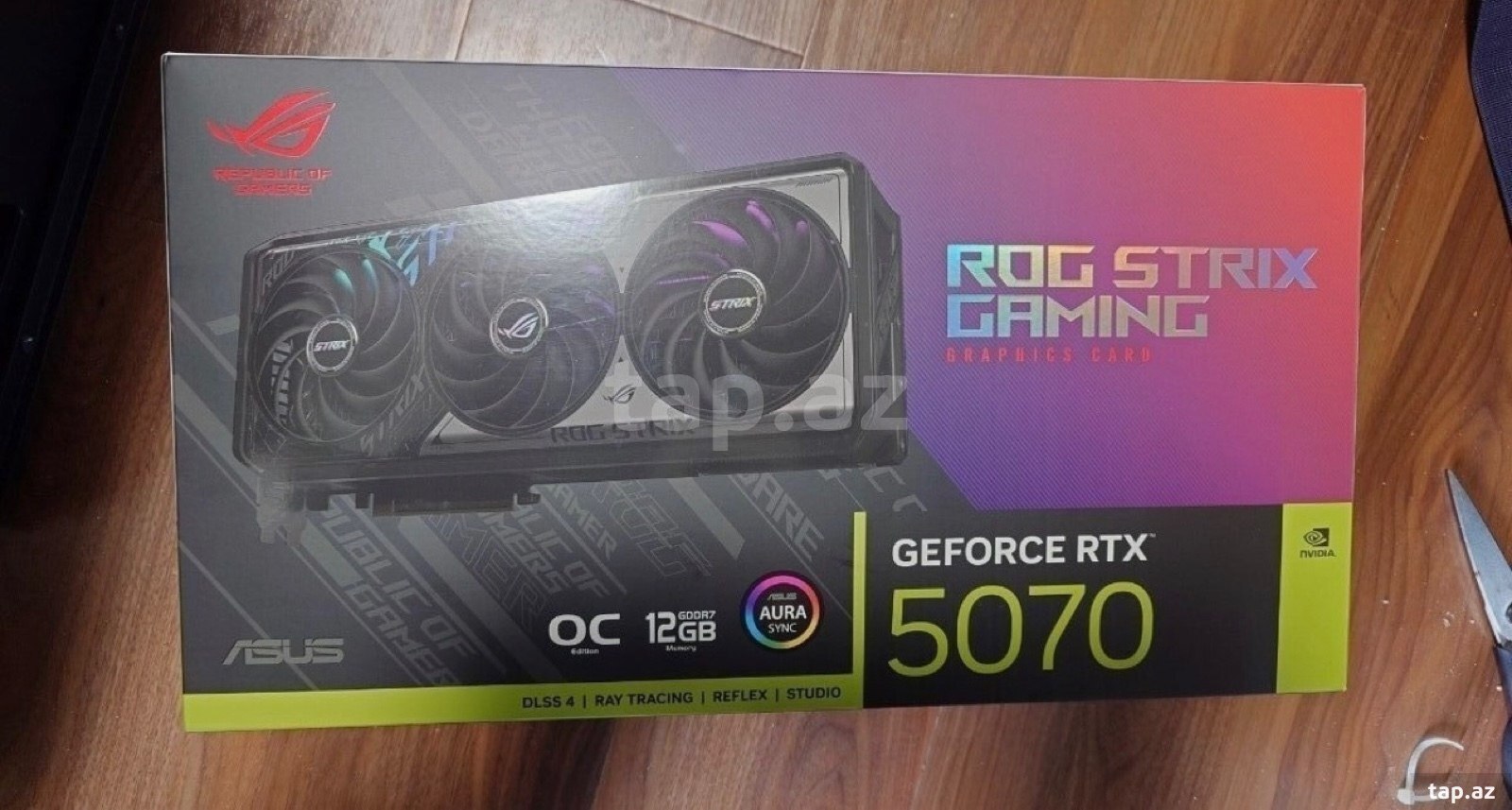 Video kart Asus RTX 5070 Rog Strix OC 12GB