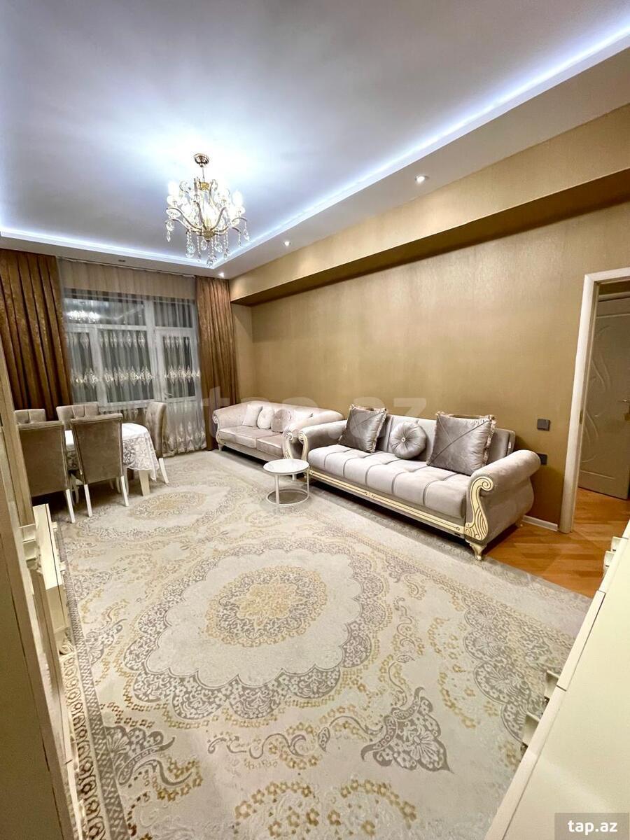 3-otaqlı yeni tikili kirayə verilir, Elmlər Akademiyası m., 110 m² (25)