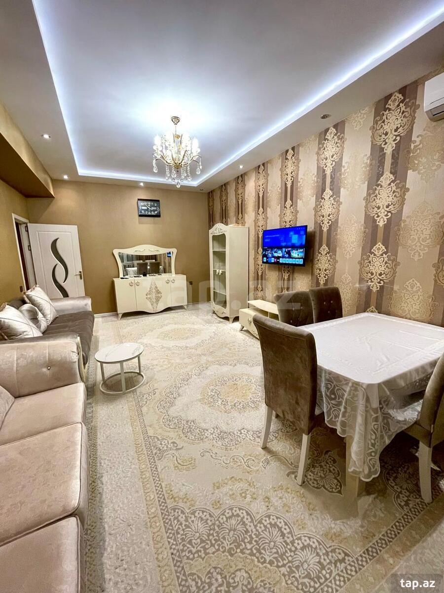 3-otaqlı yeni tikili kirayə verilir, Elmlər Akademiyası m., 110 m² (23)