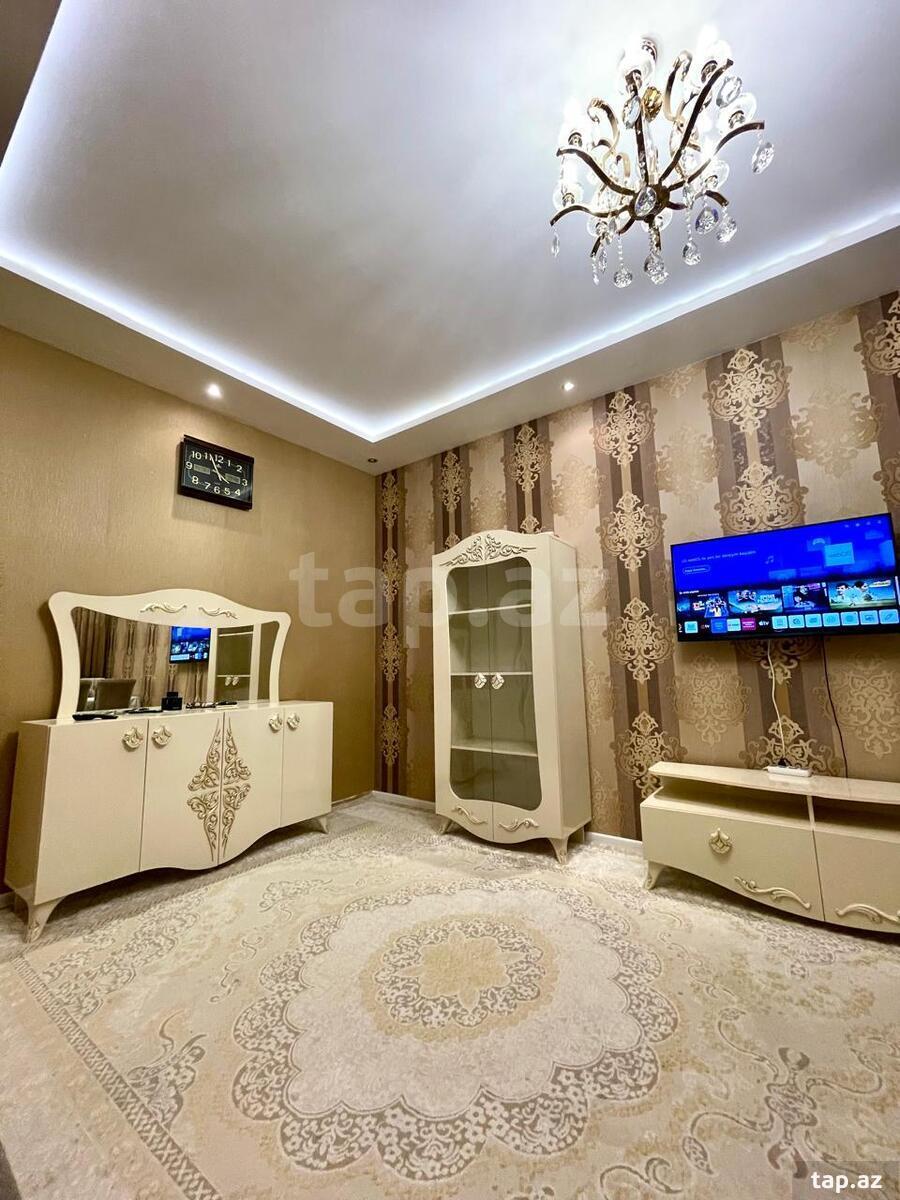 3-otaqlı yeni tikili kirayə verilir, Elmlər Akademiyası m., 110 m² (28)