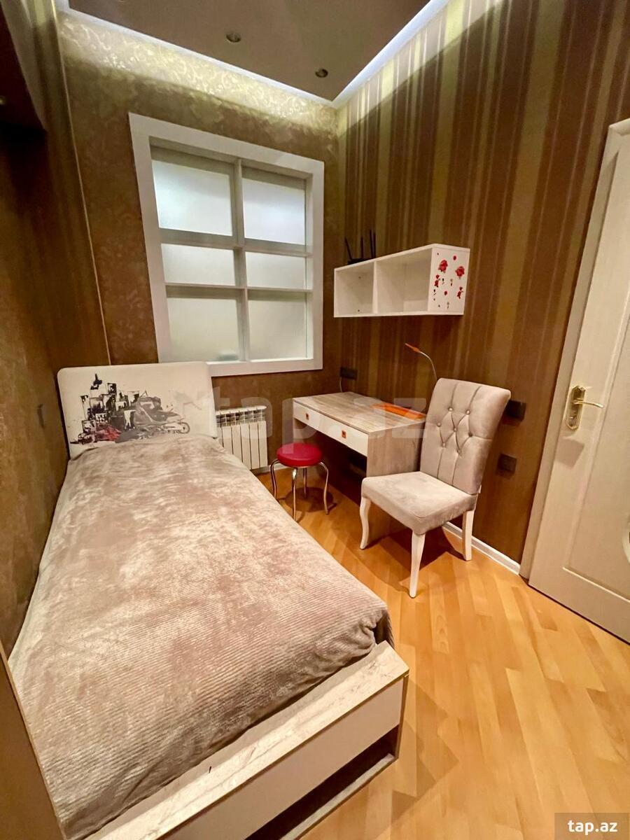 3-otaqlı yeni tikili kirayə verilir, Elmlər Akademiyası m., 110 m² (18)