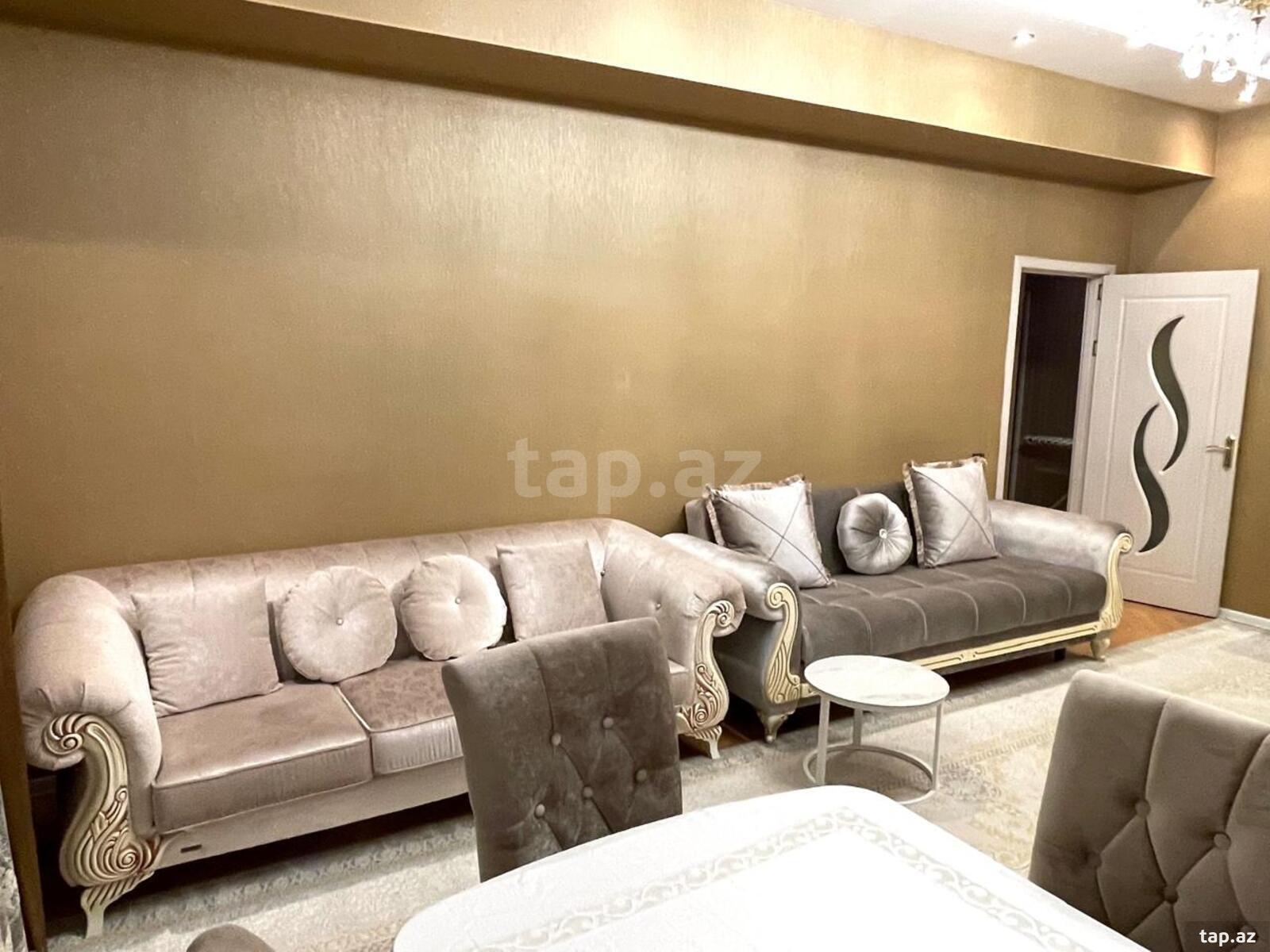 3-otaqlı yeni tikili kirayə verilir, Elmlər Akademiyası m., 110 m² (27)