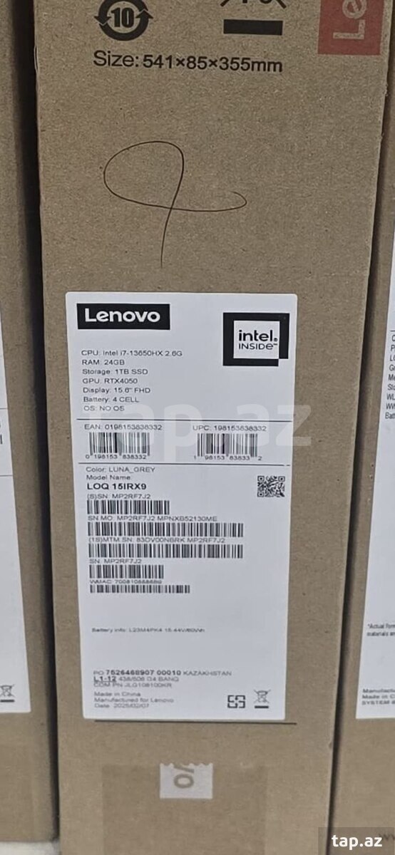 Noutbuk Lenovo LOQ 15IRX9  (4)