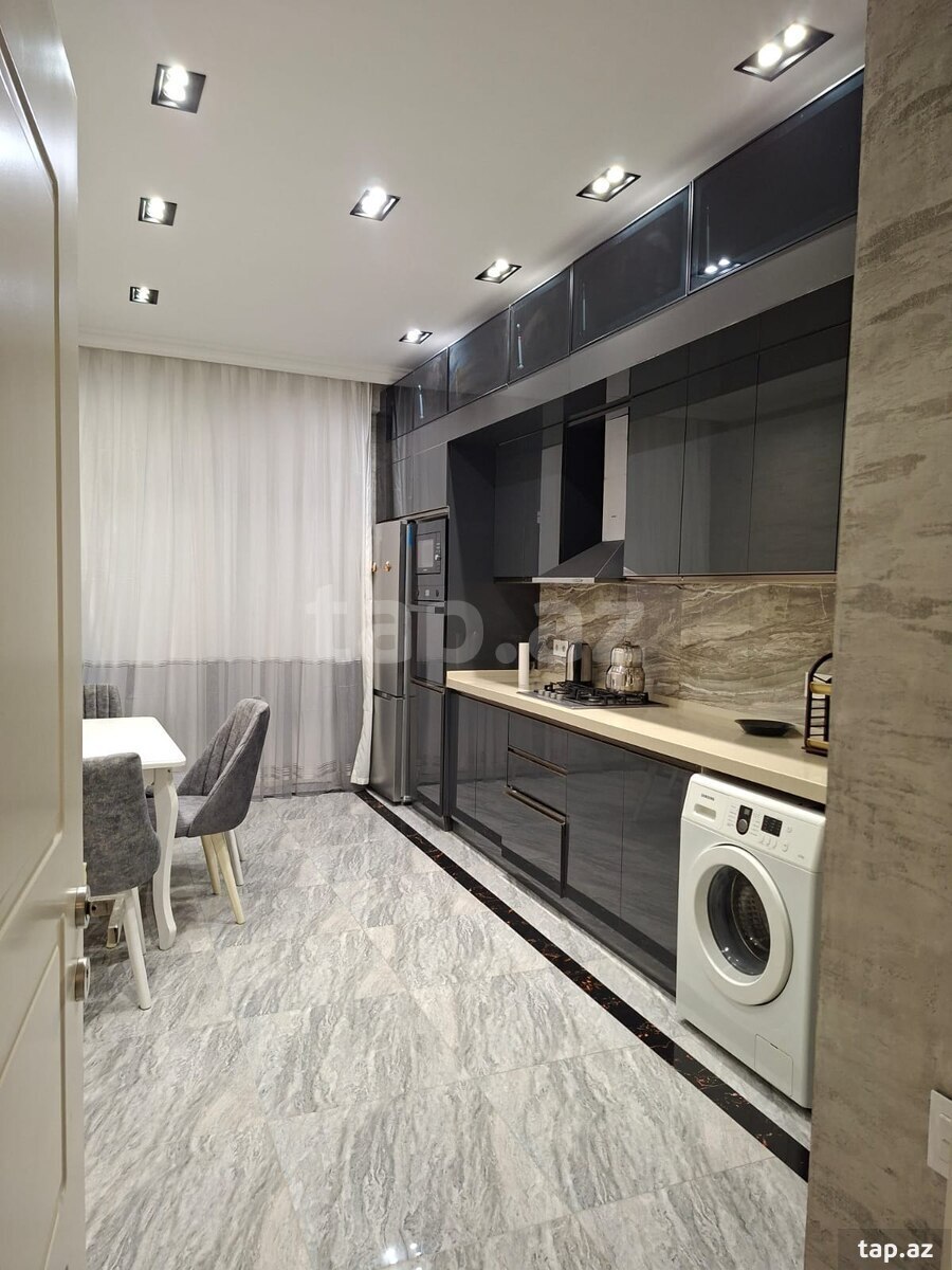 2-otaqlı yeni tikili kirayə verilir, Səməd Vurğun küç., 95 m² (3)
