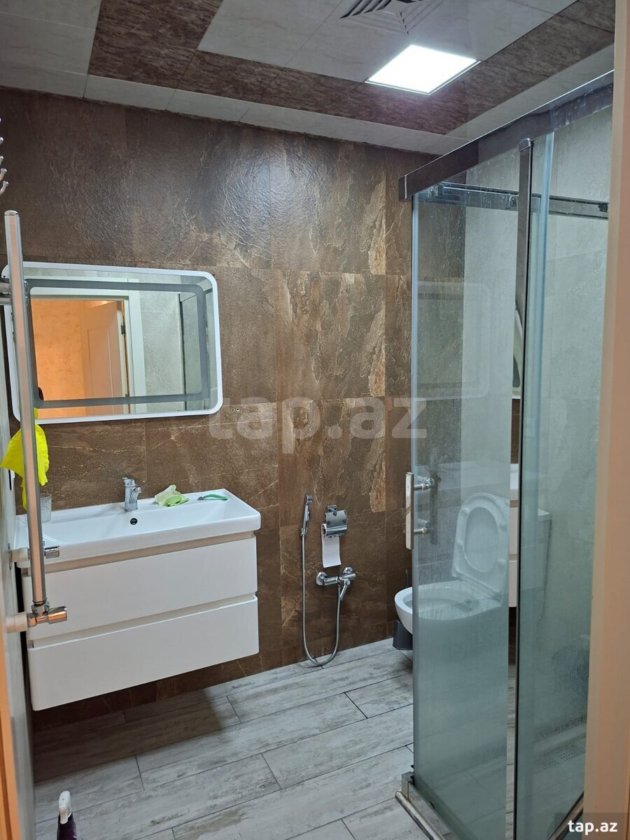 2-otaqlı yeni tikili kirayə verilir, Səməd Vurğun küç., 95 m² (4)