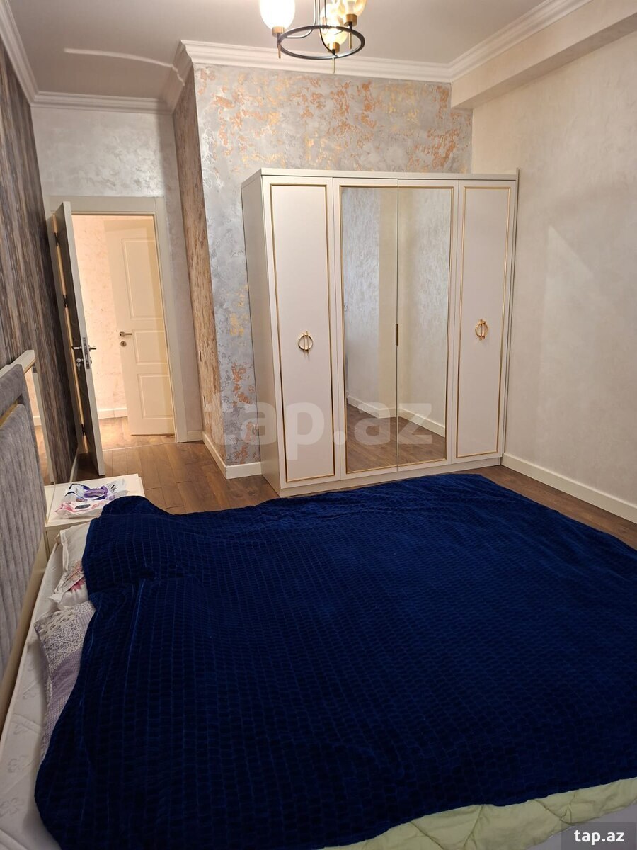 2-otaqlı yeni tikili kirayə verilir, Səməd Vurğun küç., 95 m² (8)