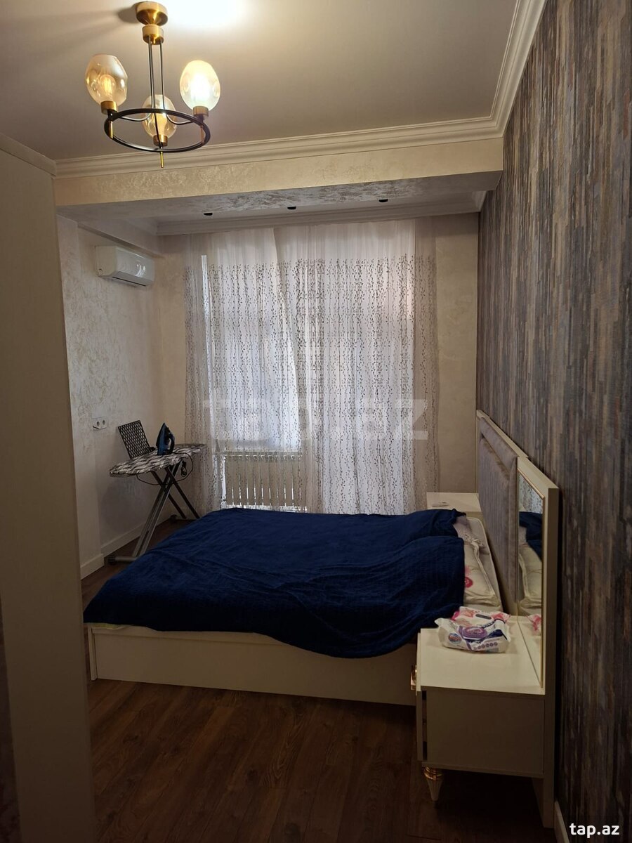 2-otaqlı yeni tikili kirayə verilir, Səməd Vurğun küç., 95 m² (7)