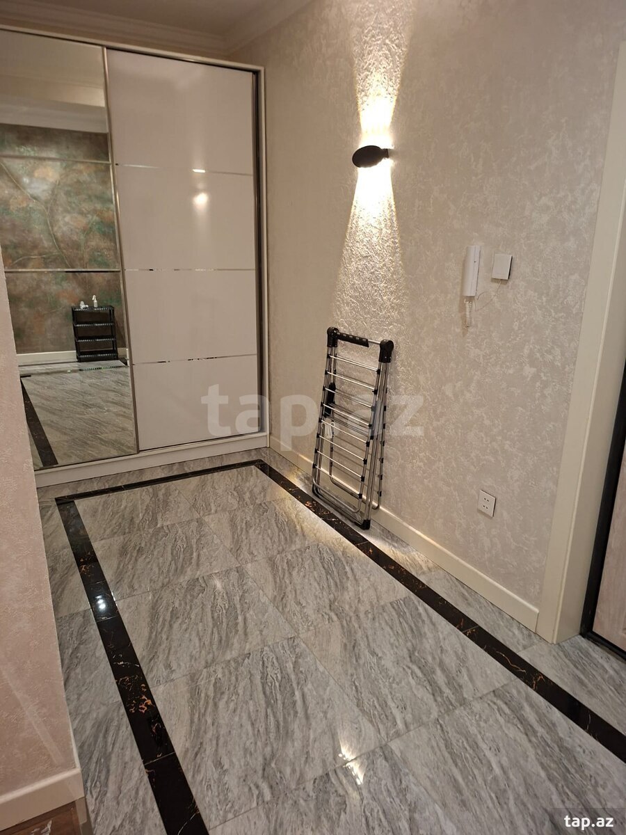 2-otaqlı yeni tikili kirayə verilir, Səməd Vurğun küç., 95 m² (6)