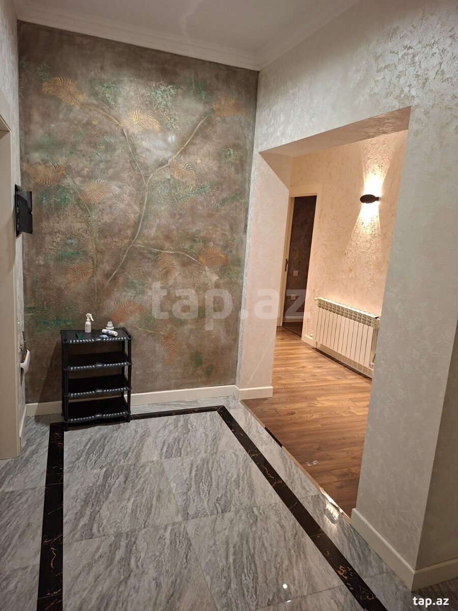 2-otaqlı yeni tikili kirayə verilir, Səməd Vurğun küç., 95 m² (5)