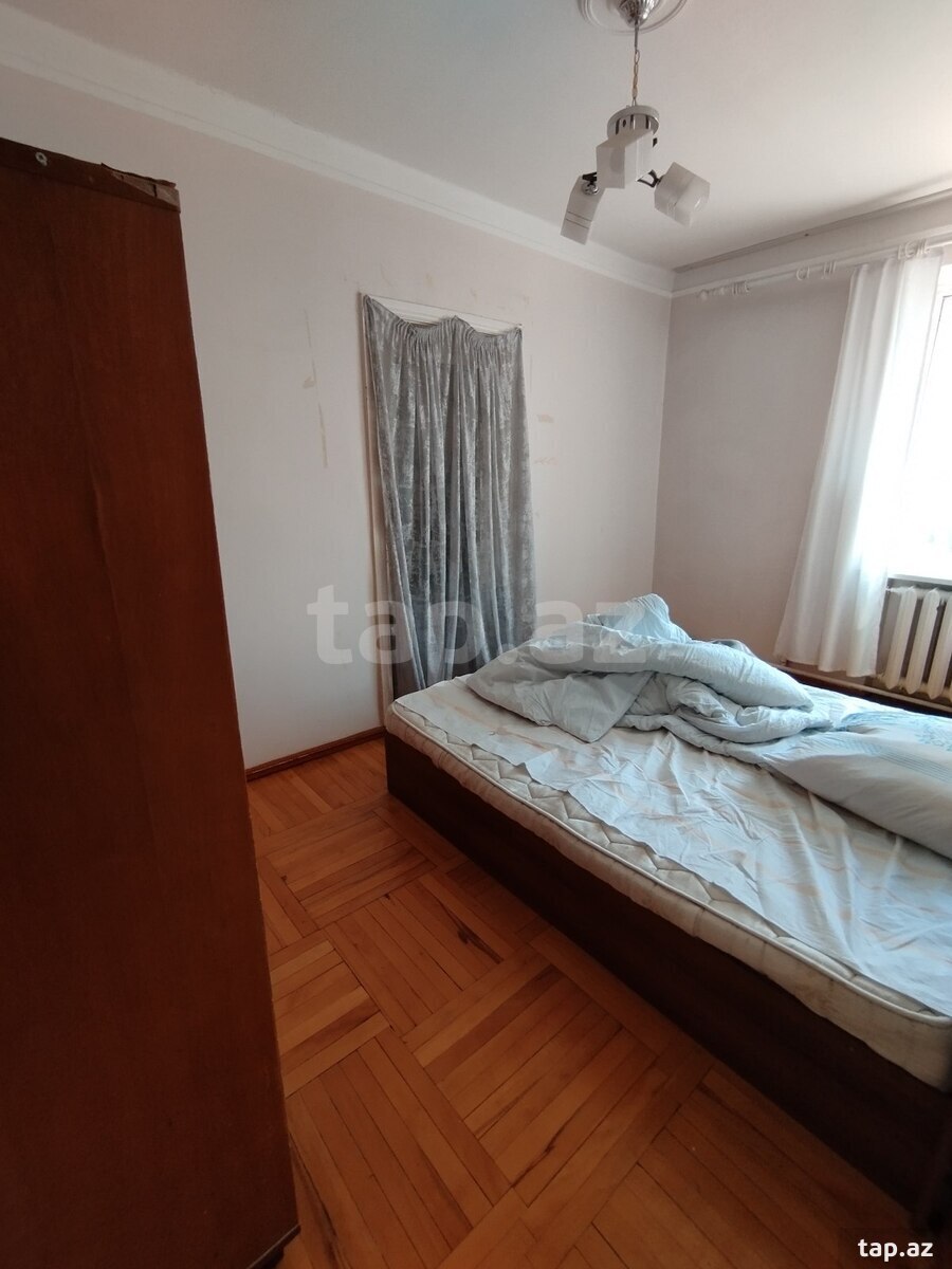 2-otaqlı mənzil kirayə verilir, Memar Əcəmi m., 45 m²