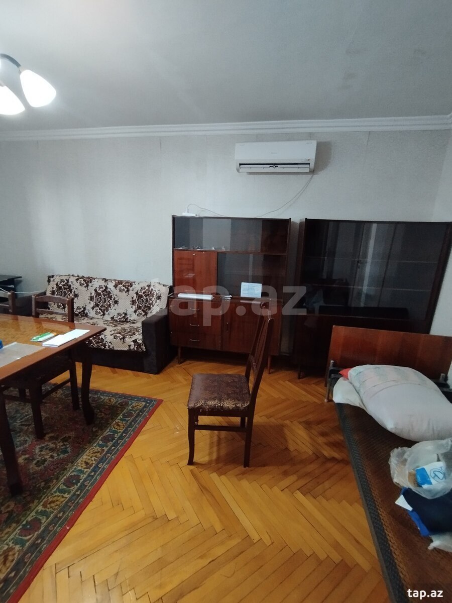 2-otaqlı mənzil kirayə verilir, Memar Əcəmi m., 45 m² (6)