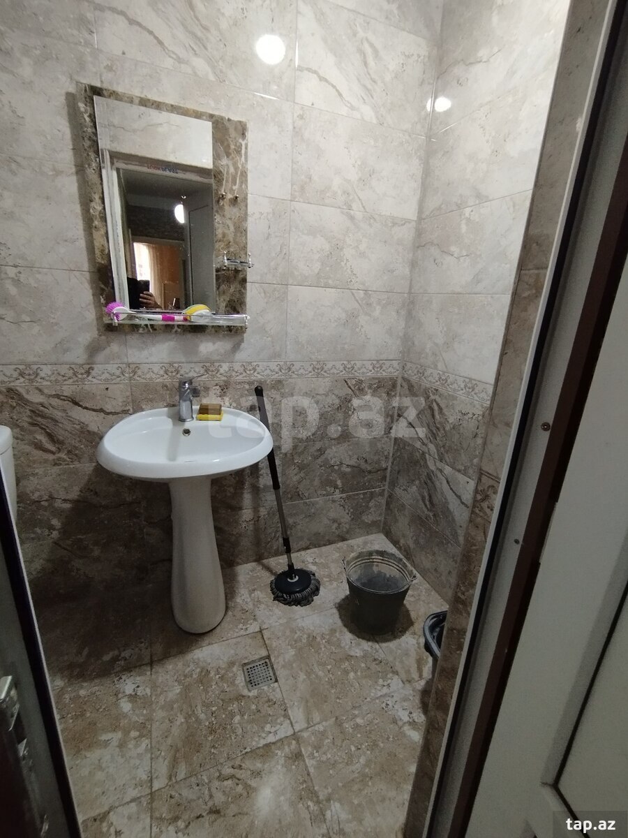 2-otaqlı mənzil kirayə verilir, Memar Əcəmi m., 45 m² (3)
