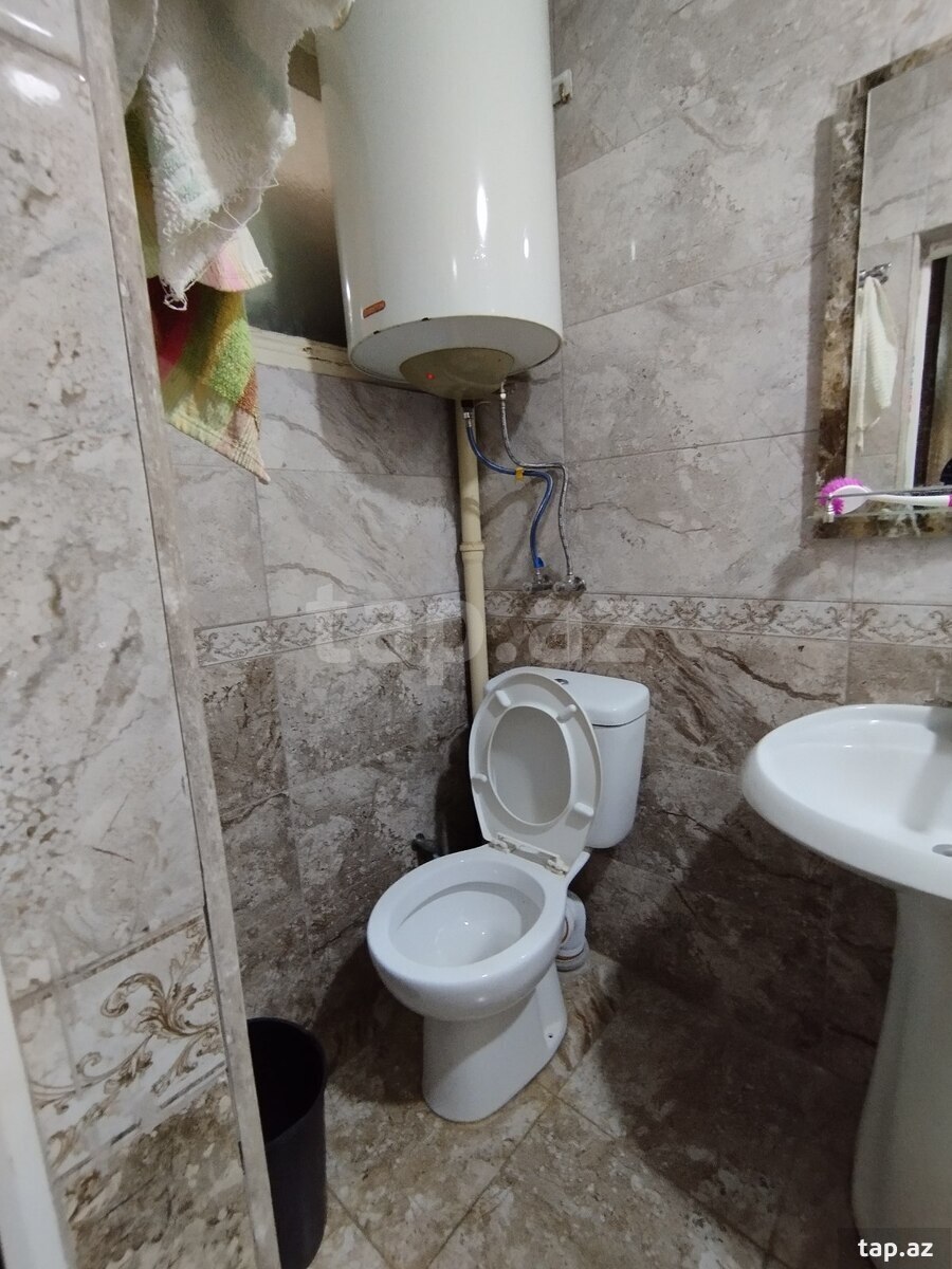 2-otaqlı mənzil kirayə verilir, Memar Əcəmi m., 45 m² (2)