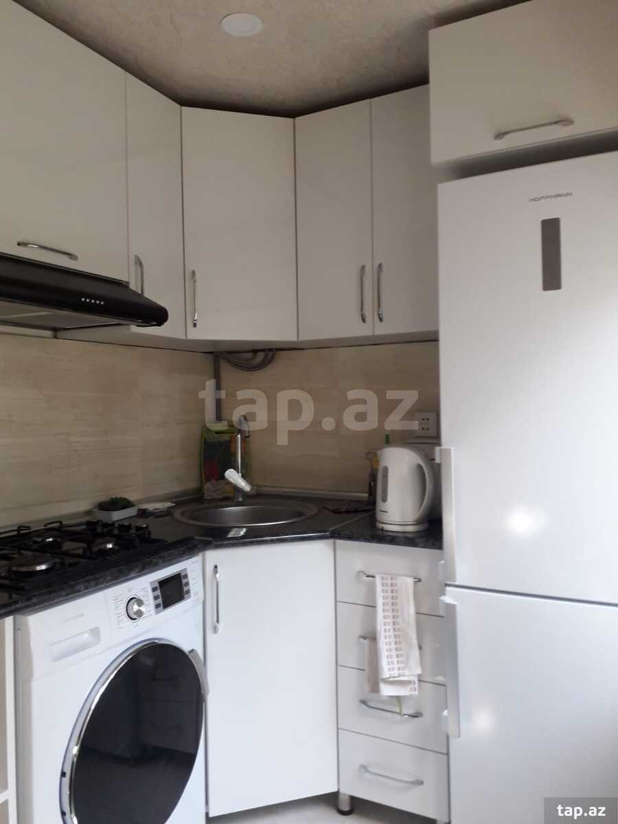 1-otaqlı mənzil kirayə verilir, Qara Qarayev m., 30 m² (9)