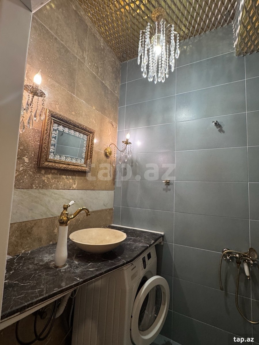 3-otaqlı yeni tikili kirayə verilir, Elmlər Akademiyası m., 111 m² (11)