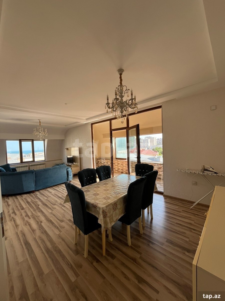 3-otaqlı yeni tikili kirayə verilir, Cəmil Hasilov küç. 125, 130 m² (3)