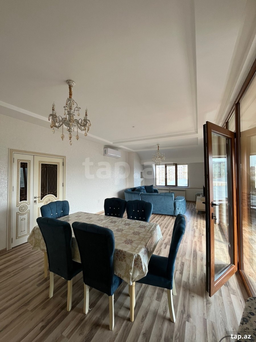 3-otaqlı yeni tikili kirayə verilir, Cəmil Hasilov küç. 125, 130 m² (4)
