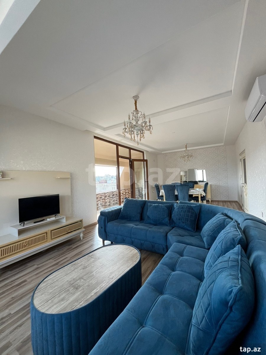 3-otaqlı yeni tikili kirayə verilir, Cəmil Hasilov küç. 125, 130 m² (5)