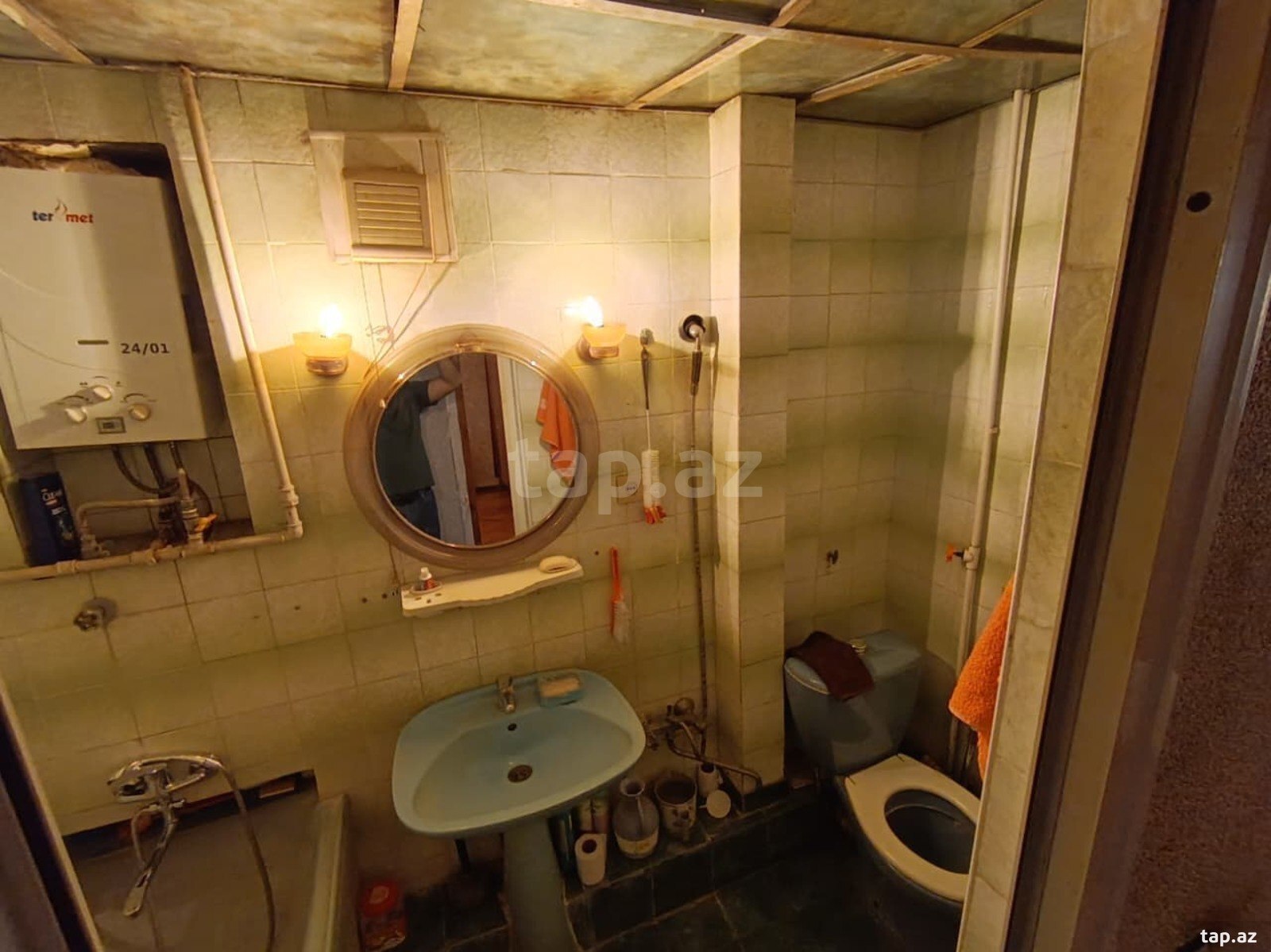 3-otaqlı mənzil kirayə verilir, Binəqədi r., 70 m² (5)