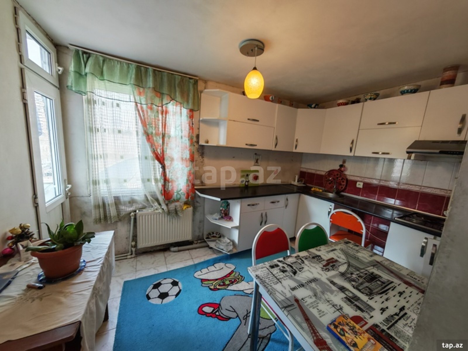 2-otaqlı mənzil kirayə verilir, Gənclik m., 50 m² (8)
