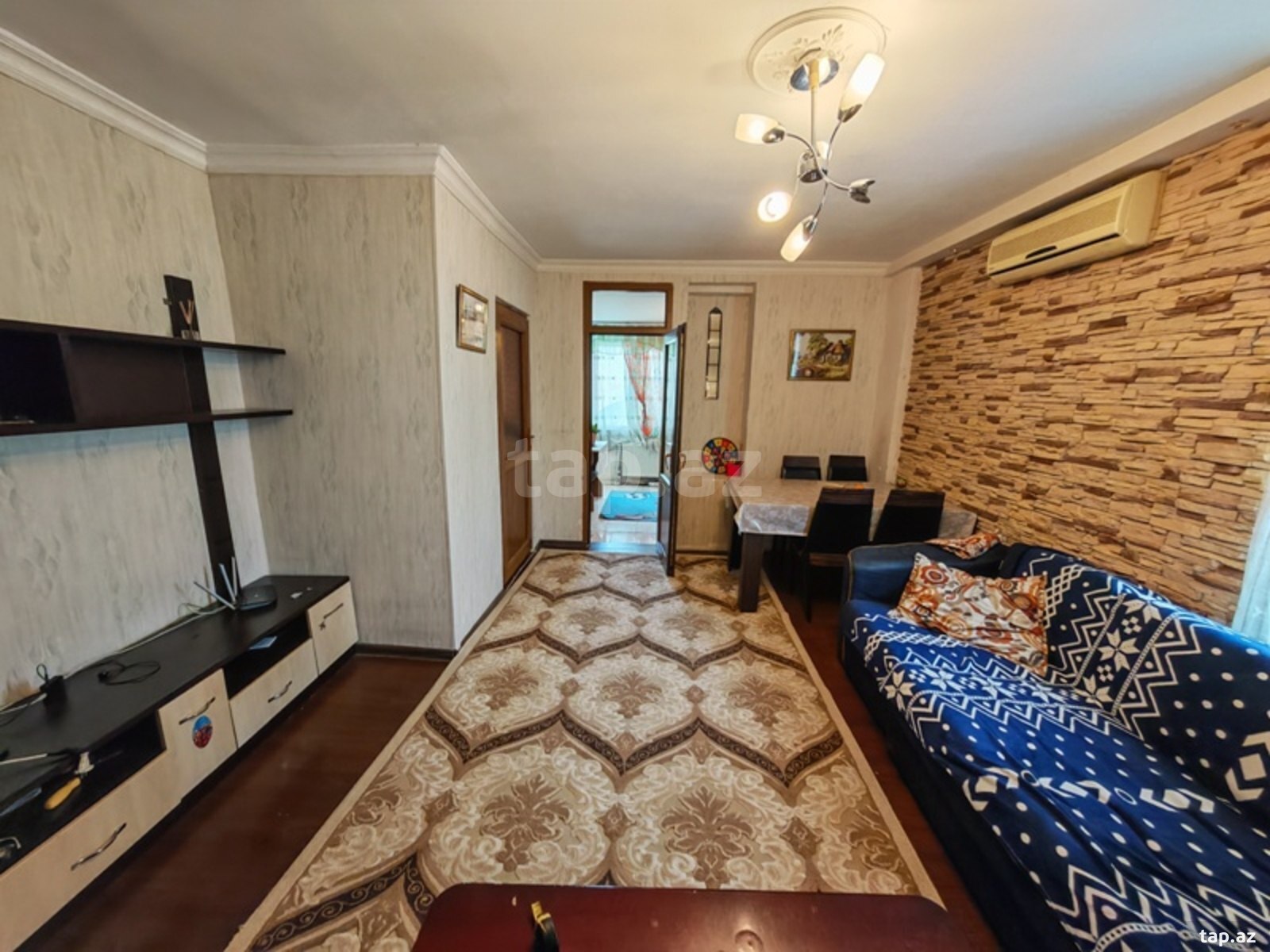 2-otaqlı mənzil kirayə verilir, Gənclik m., 50 m² (3)