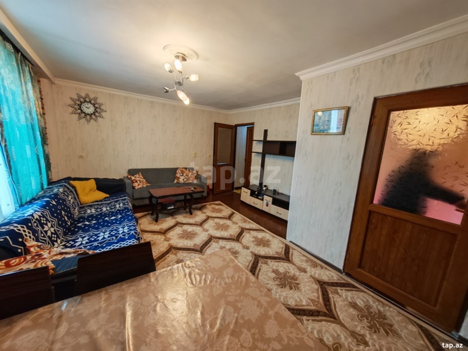 2-otaqlı mənzil kirayə verilir, Gənclik m., 50 m² (4)